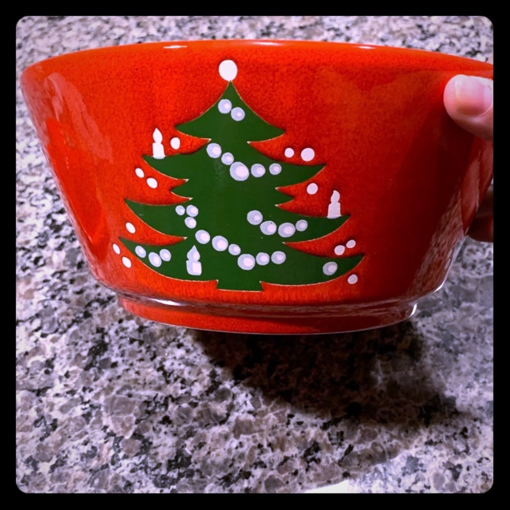 Christmas waechtersbach bowl